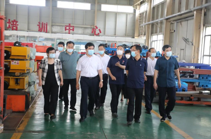 市委常委、縣委書記王俊紅到河北新大地調(diào)研 