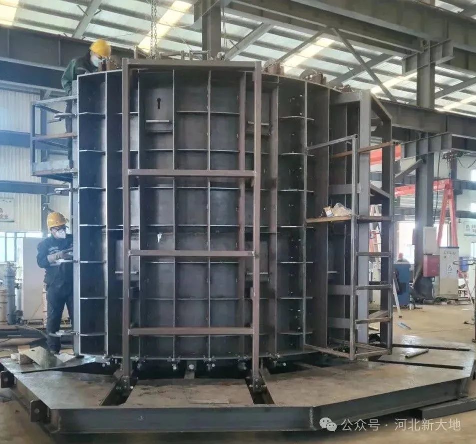 風電立式管片模具首件驗收順利通過！